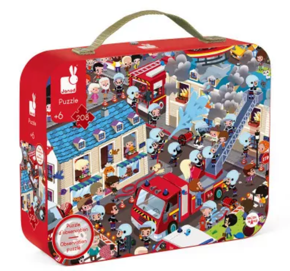 Puzzle d'observation 208P - Pompier