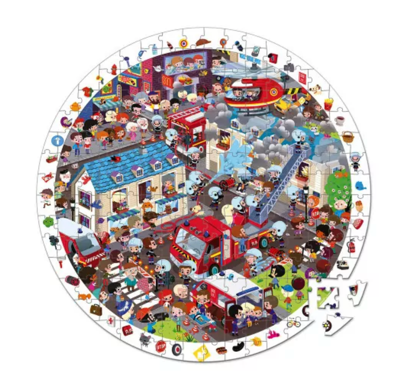 Puzzle d'observation 208P - Pompier