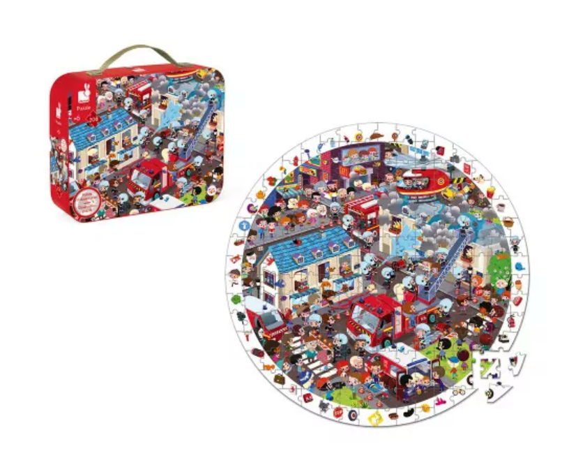 Puzzle d'observation 208P - Pompier