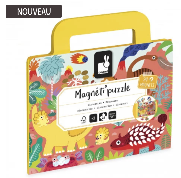 Magnéti'Puzzle - Dino