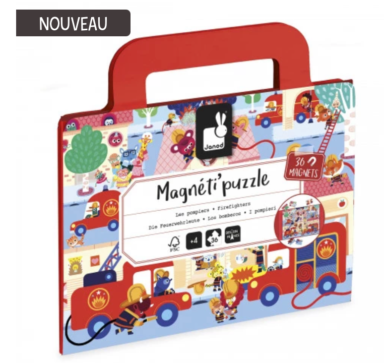 Magnéti'puzzle - Pompier