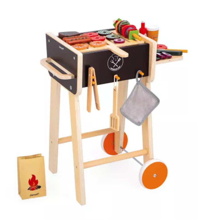 Jeu d'imitation - Barbecue en bois