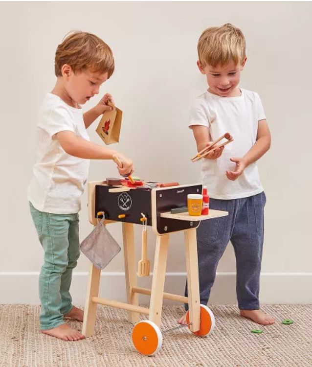 Jeu d'imitation - Barbecue en bois