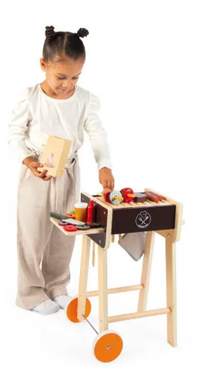 Jeu d'imitation - Barbecue en bois