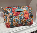 Pochette - Moyenne - Print India Bleue