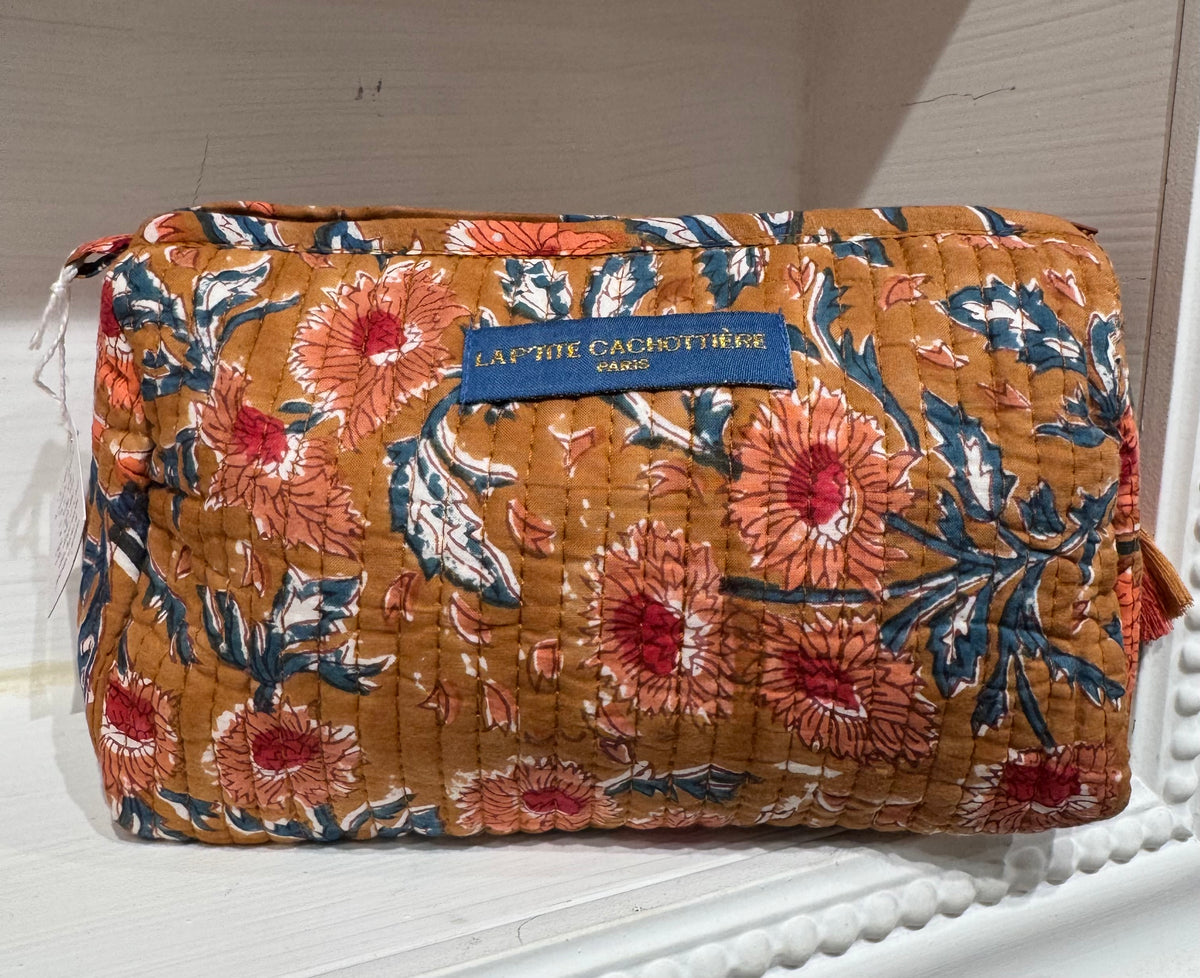 Pochette - Petite - Print India Marron
