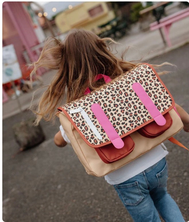 Cartable - Léopard - Diff taille